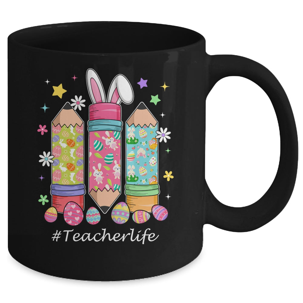 Groovy SPED Teacher Easter Bunny SPED Teaching Easter Day Mug | teecentury