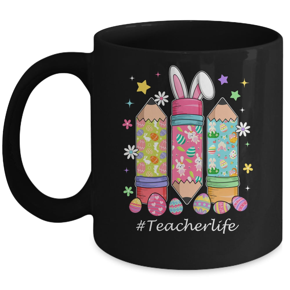 Groovy SPED Teacher Easter Bunny SPED Teaching Easter Day Mug | teecentury