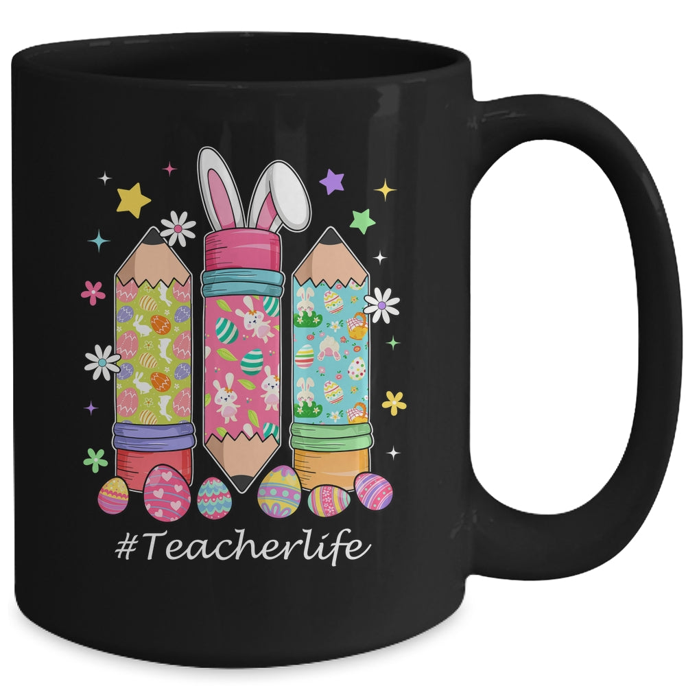 Groovy SPED Teacher Easter Bunny SPED Teaching Easter Day Mug | teecentury
