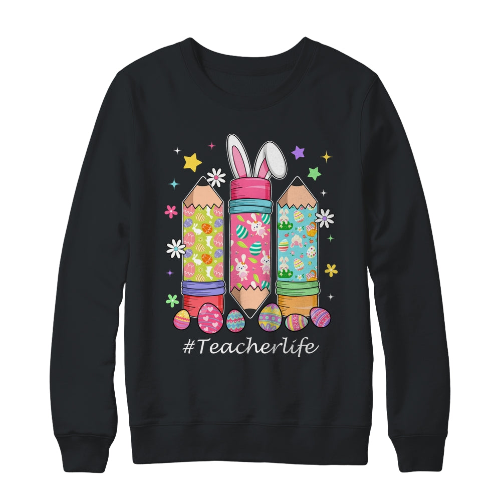 Groovy SPED Teacher Easter Bunny SPED Teaching Easter Day Shirt & Sweatshirt | teecentury