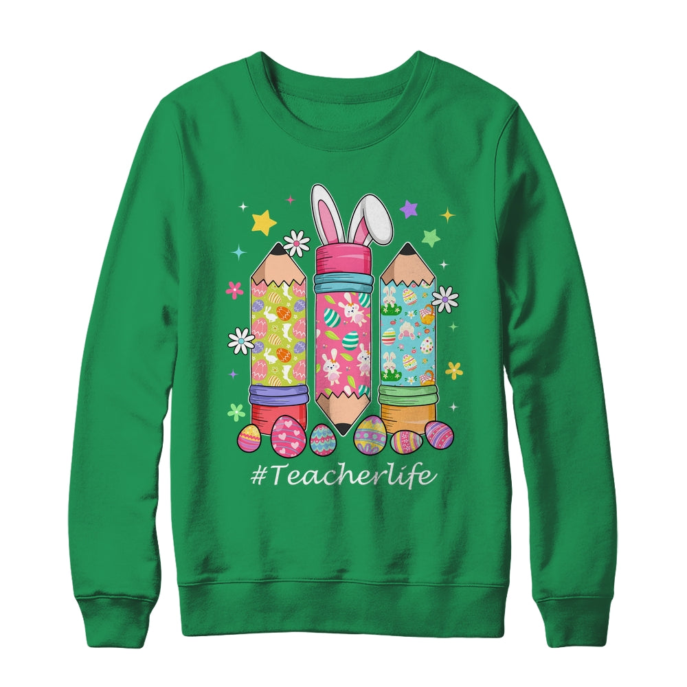 Groovy SPED Teacher Easter Bunny SPED Teaching Easter Day Shirt & Sweatshirt | teecentury