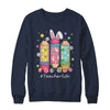 Groovy SPED Teacher Easter Bunny SPED Teaching Easter Day Shirt & Sweatshirt | teecentury
