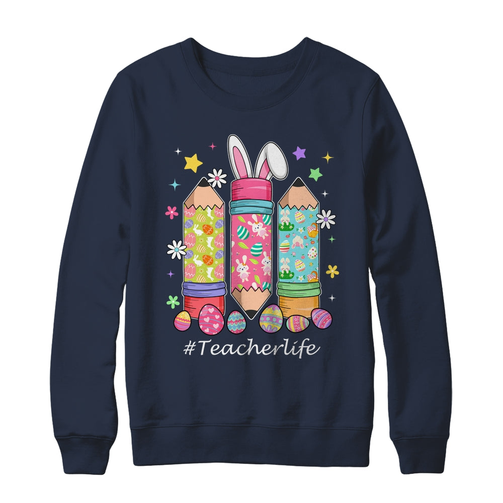 Groovy SPED Teacher Easter Bunny SPED Teaching Easter Day Shirt & Sweatshirt | teecentury