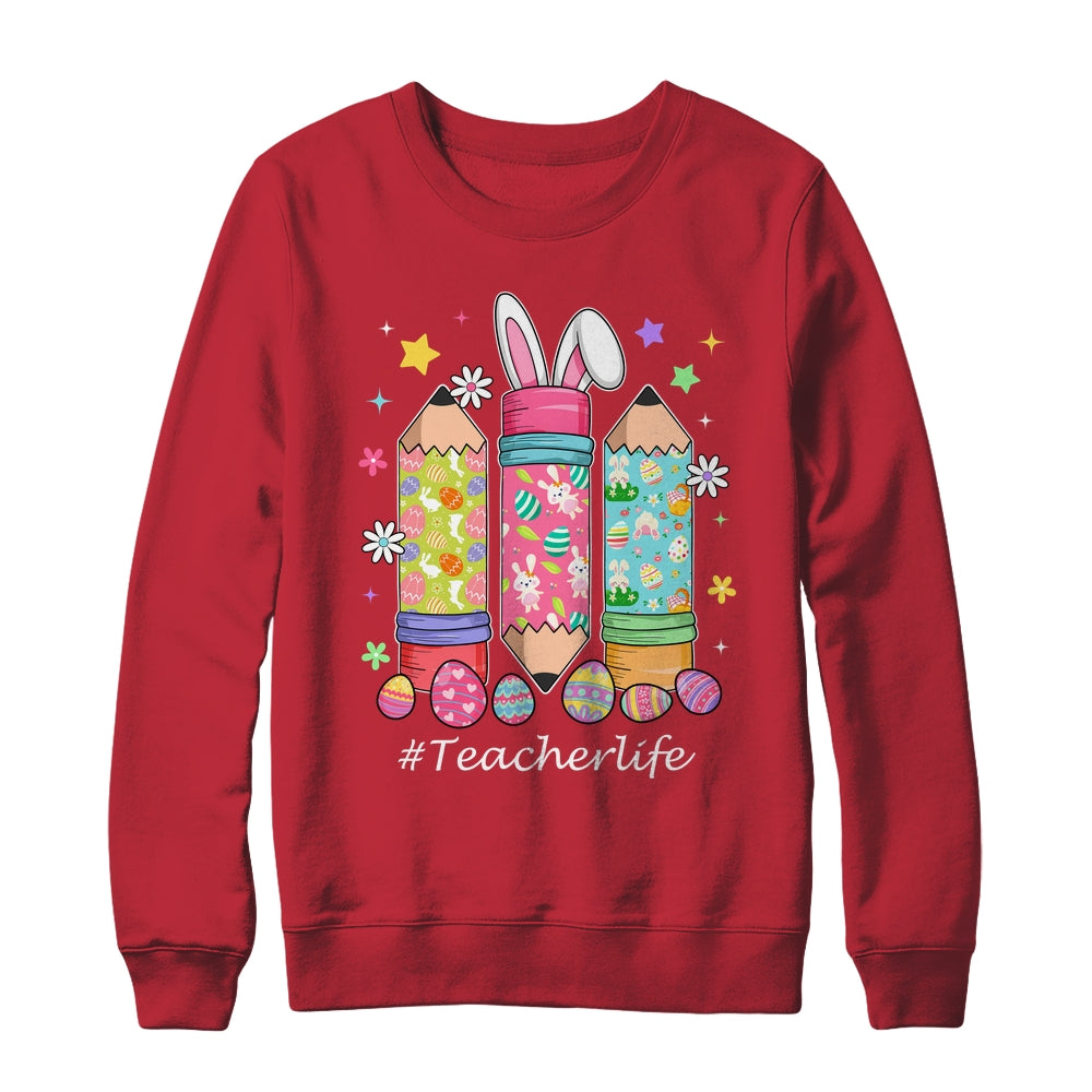 Groovy SPED Teacher Easter Bunny SPED Teaching Easter Day Shirt & Sweatshirt | teecentury