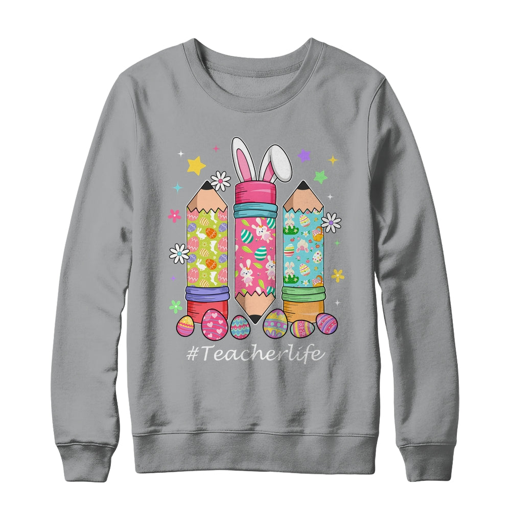 Groovy SPED Teacher Easter Bunny SPED Teaching Easter Day Shirt & Sweatshirt | teecentury