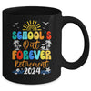Groovy School's Out Forever Retirement Teacher Retired 2024 Mug | teecentury
