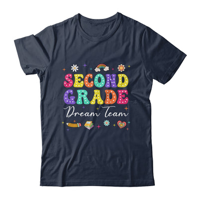 Groovy Second Grade Dream Team Back To School Teacher Kids Shirt & Hoodie | teecentury