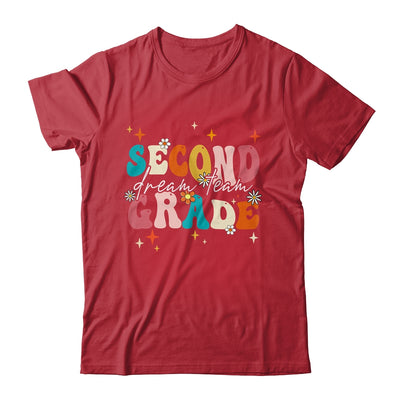 Groovy Second Grade Dream Team Back To School Teacher Kids Shirt & Hoodie | teecentury