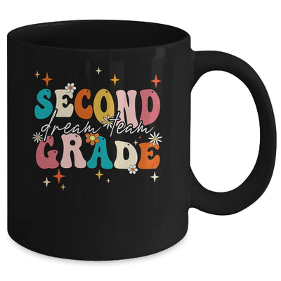 Groovy Second Grade Dream Team Back To School Teacher Kids Mug | teecentury