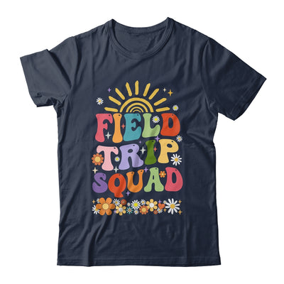 Groovy Smile Face Field Trip Squad Groovy Field Day Shirt & Hoodie | teecentury