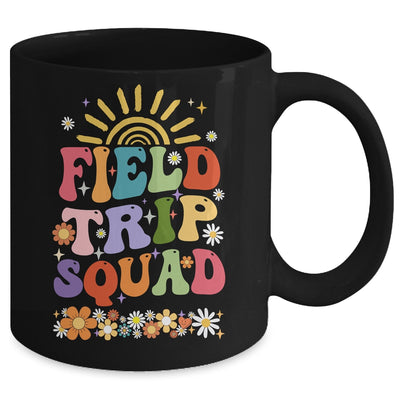 Groovy Smile Face Field Trip Squad Groovy Field Day Mug | teecentury