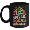 Groovy Smile Face Field Trip Squad Groovy Field Day Mug | teecentury