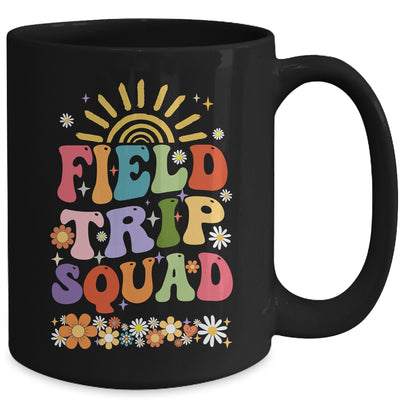 Groovy Smile Face Field Trip Squad Groovy Field Day Mug | teecentury