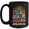 Groovy Smile Face Field Trip Squad Groovy Field Day Mug | teecentury