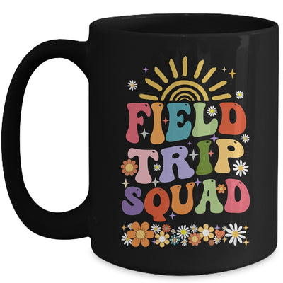 Groovy Smile Face Field Trip Squad Groovy Field Day Mug | teecentury