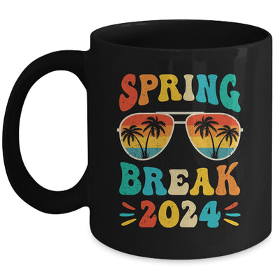 Groovy Spring Break 2024 School Family Beach Vacations Mug | teecentury