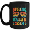 Groovy Spring Break 2024 School Family Beach Vacations Mug | teecentury
