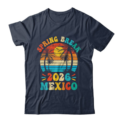 Groovy Spring Break 2026 Mexico Family Beach Vacations Shirt & Tank Top | teecentury