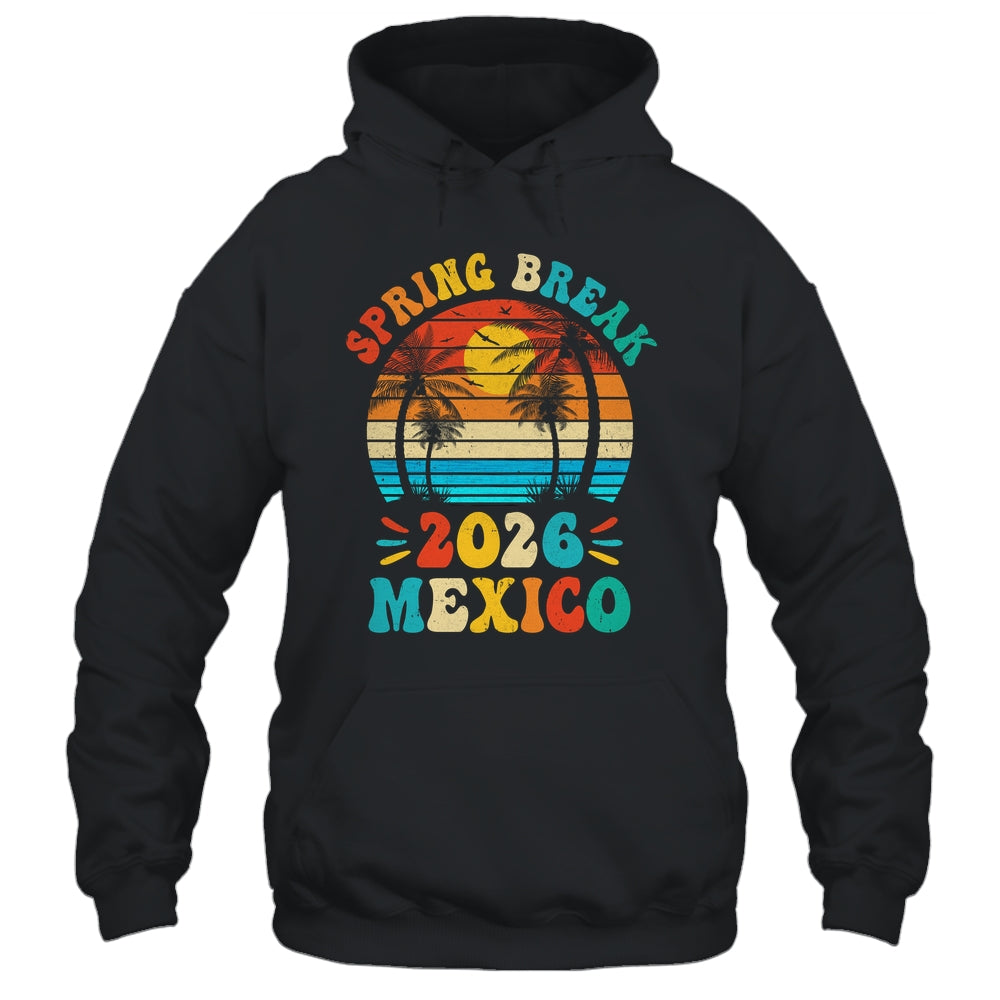Groovy Spring Break 2026 Mexico Family Beach Vacations Shirt & Tank Top | teecentury