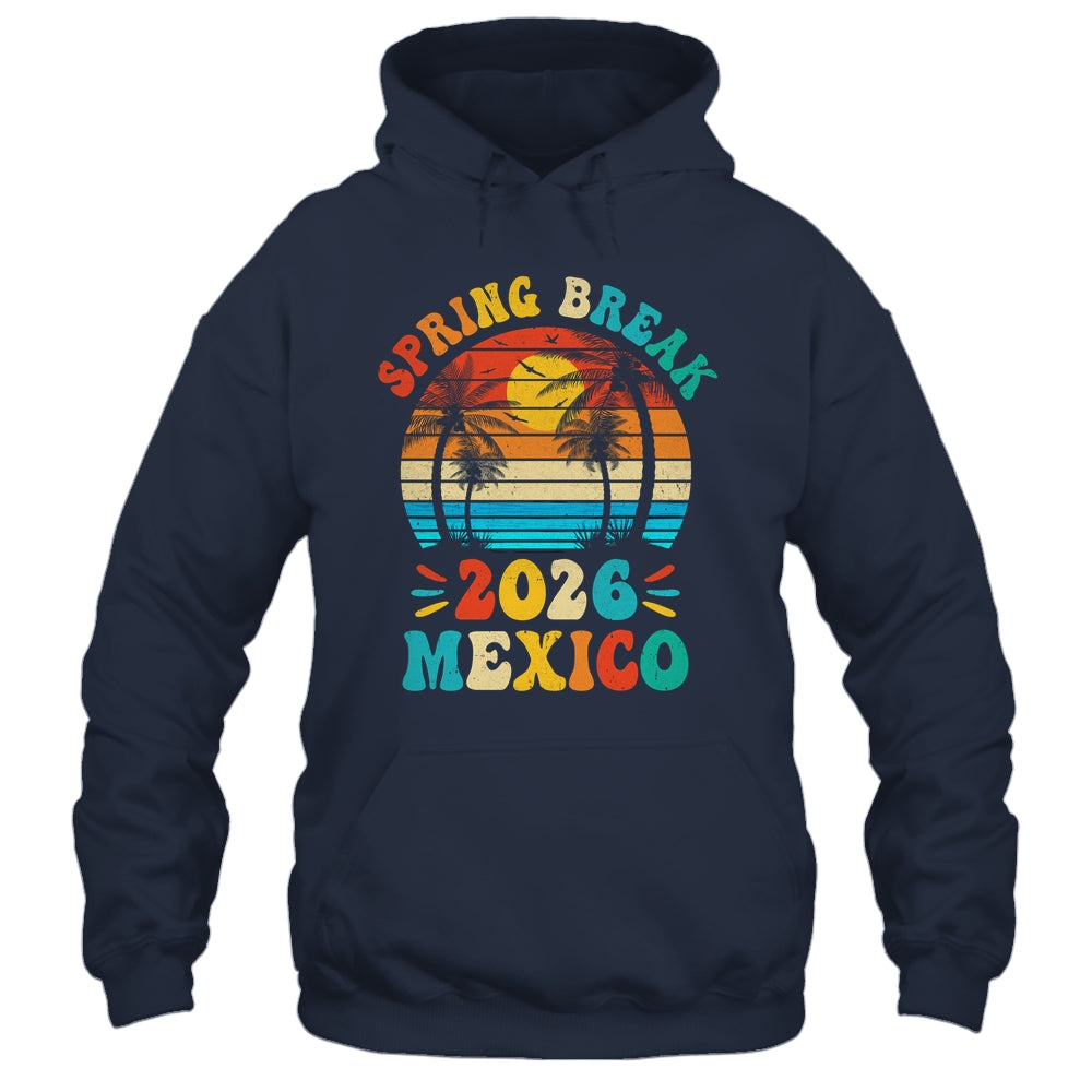 Groovy Spring Break 2026 Mexico Family Beach Vacations Shirt & Tank Top | teecentury