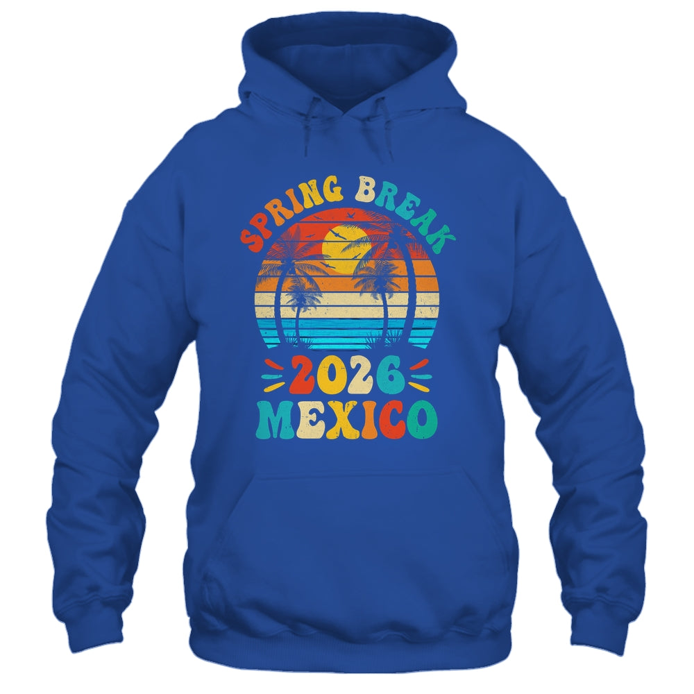 Groovy Spring Break 2026 Mexico Family Beach Vacations Shirt & Tank Top | teecentury