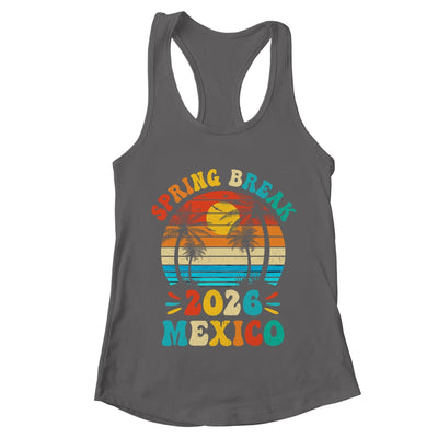Groovy Spring Break 2026 Mexico Family Beach Vacations Shirt & Tank Top | teecentury