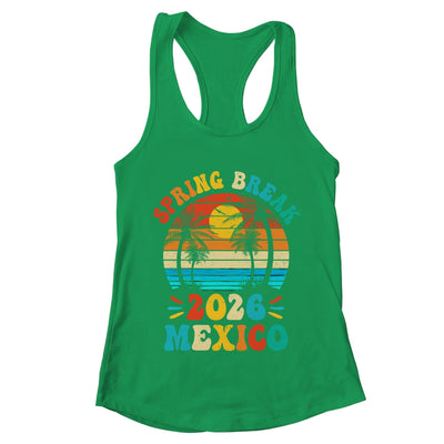 Groovy Spring Break 2026 Mexico Family Beach Vacations Shirt & Tank Top | teecentury