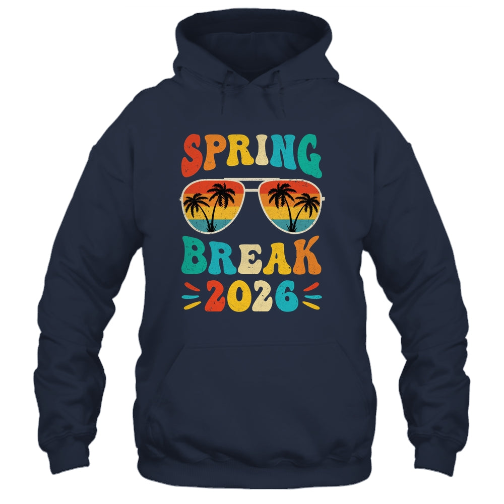 Groovy Spring Break 2026 School Family Beach Vacations Shirt & Tank Top | teecentury