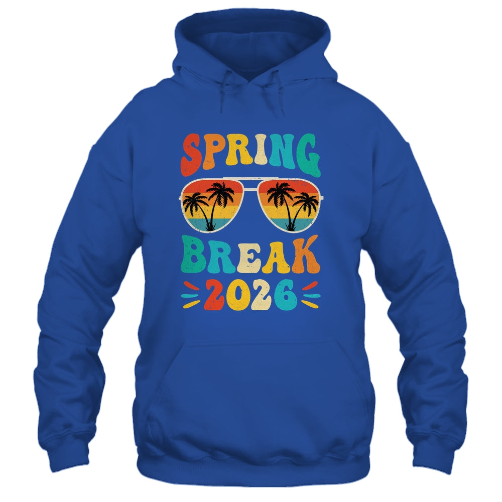 Groovy Spring Break 2026 School Family Beach Vacations Shirt & Tank Top | teecentury