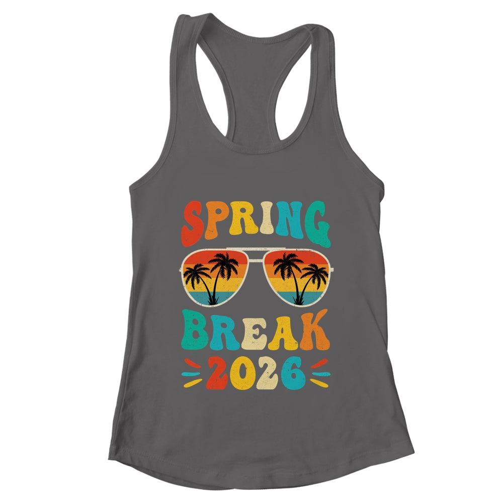 Groovy Spring Break 2026 School Family Beach Vacations Shirt & Tank Top | teecentury