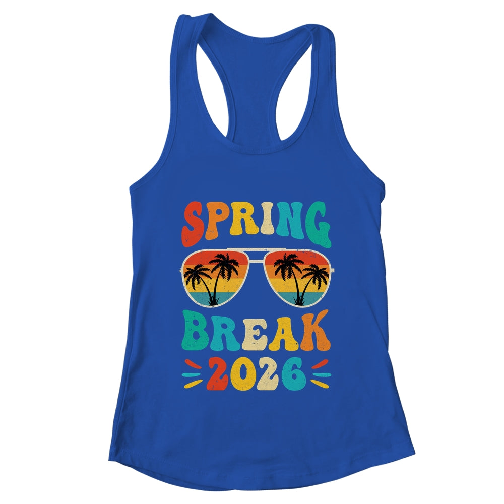 Groovy Spring Break 2026 School Family Beach Vacations Shirt & Tank Top | teecentury