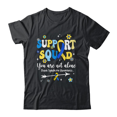 Groovy Support Squad Down Syndrome Awareness Month Shirt & Hoodie | teecentury