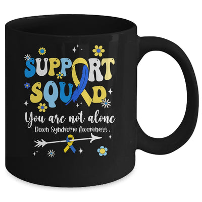 Groovy Support Squad Down Syndrome Awareness Month Mug | teecentury