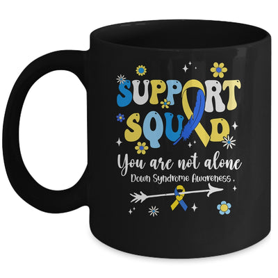 Groovy Support Squad Down Syndrome Awareness Month Mug | teecentury