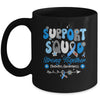 Groovy Support Squad Ribbon T1D Diabetes Awareness Month Mug | teecentury