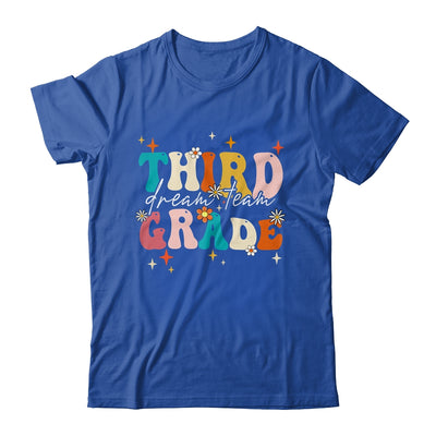 Groovy Third Grade Dream Team Back To School Teacher Kids Shirt & Hoodie | teecentury