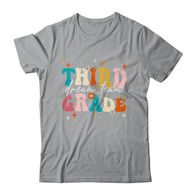 Groovy Third Grade Dream Team Back To School Teacher Kids Shirt & Hoodie | teecentury