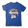 Groovy Titi Retro Hippie Peace Sign Floral Mothers Day Shirt & Tank Top | teecentury