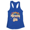 Groovy Titi Retro Hippie Peace Sign Floral Mothers Day Shirt & Tank Top | teecentury