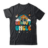 Groovy Uncle Birthday Party Theme Decorations Rainbow Family Shirt & Hoodie | teecentury
