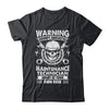 Grumpy Sarcastic Unpredictable Maintenance Technician Funny Shirt & Hoodie | teecentury