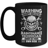 Grumpy Sarcastic Unpredictable Maintenance Technician Funny Mug | teecentury