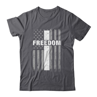 Grunge American Flag And Cross Faith Family Freedom Shirt & Hoodie | teecentury