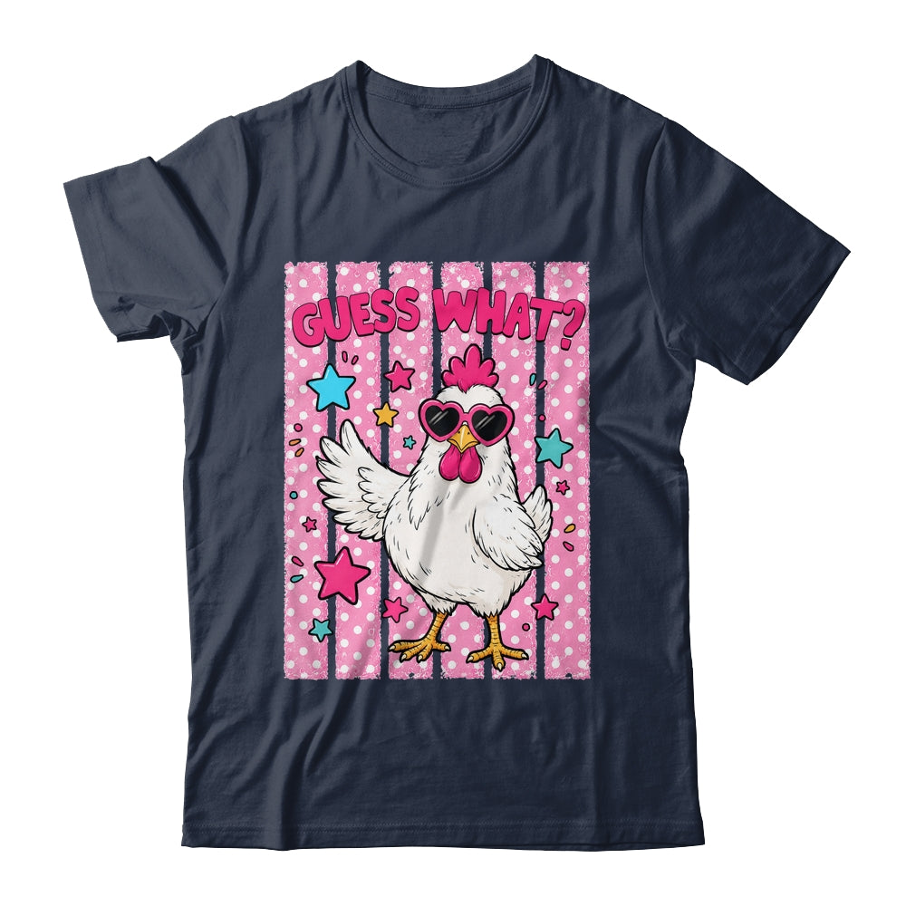 Guess What Chicken Butt Chicken Lover Funny Chicken Meme Shirt & Tank Top | teecentury
