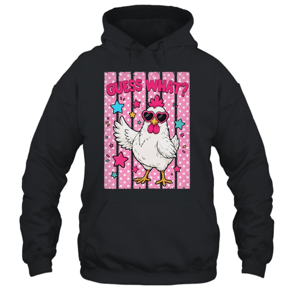 Guess What Chicken Butt Chicken Lover Funny Chicken Meme Shirt & Tank Top | teecentury