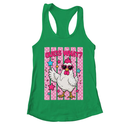 Guess What Chicken Butt Chicken Lover Funny Chicken Meme Shirt & Tank Top | teecentury