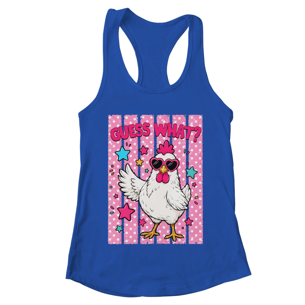 Guess What Chicken Butt Chicken Lover Funny Chicken Meme Shirt & Tank Top | teecentury