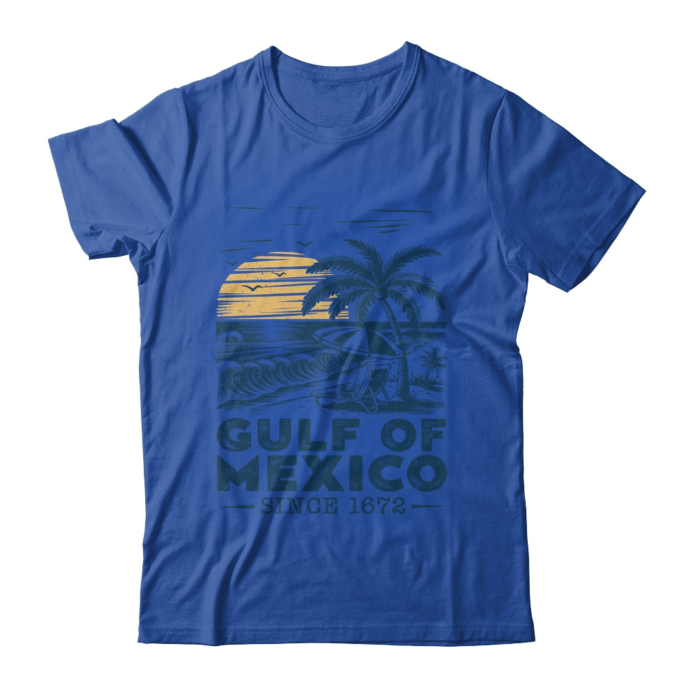 Gulf Of Mexico 1672 Vintage Beach Gulf Of Mexico Forever Shirt & Tank Top | teecentury