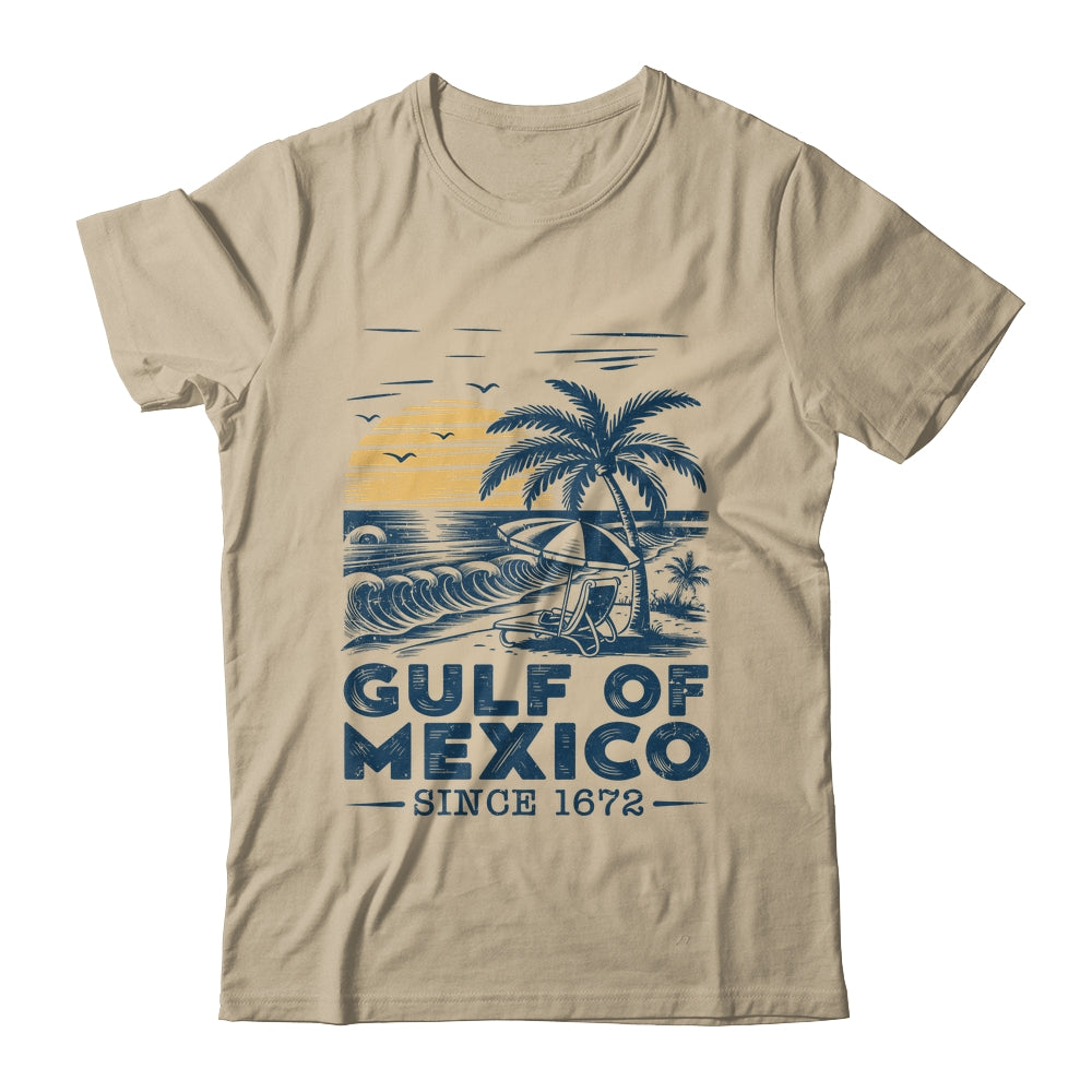 Gulf Of Mexico 1672 Vintage Beach Gulf Of Mexico Forever Shirt & Tank Top | teecentury