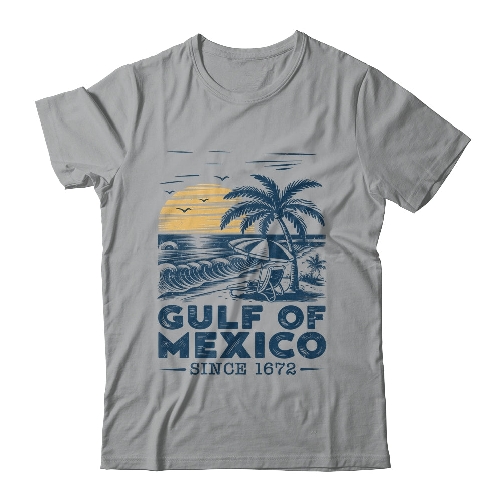 Gulf Of Mexico 1672 Vintage Beach Gulf Of Mexico Forever Shirt & Tank Top | teecentury